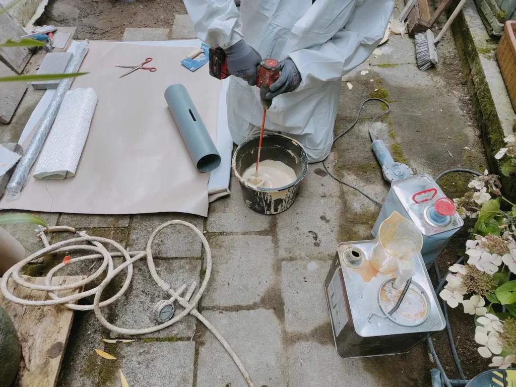 reparation égout par chemisage